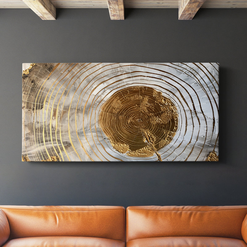 Abstract Series 2 #I-Gallery Wrapped Canvas, 20" H x 40" W