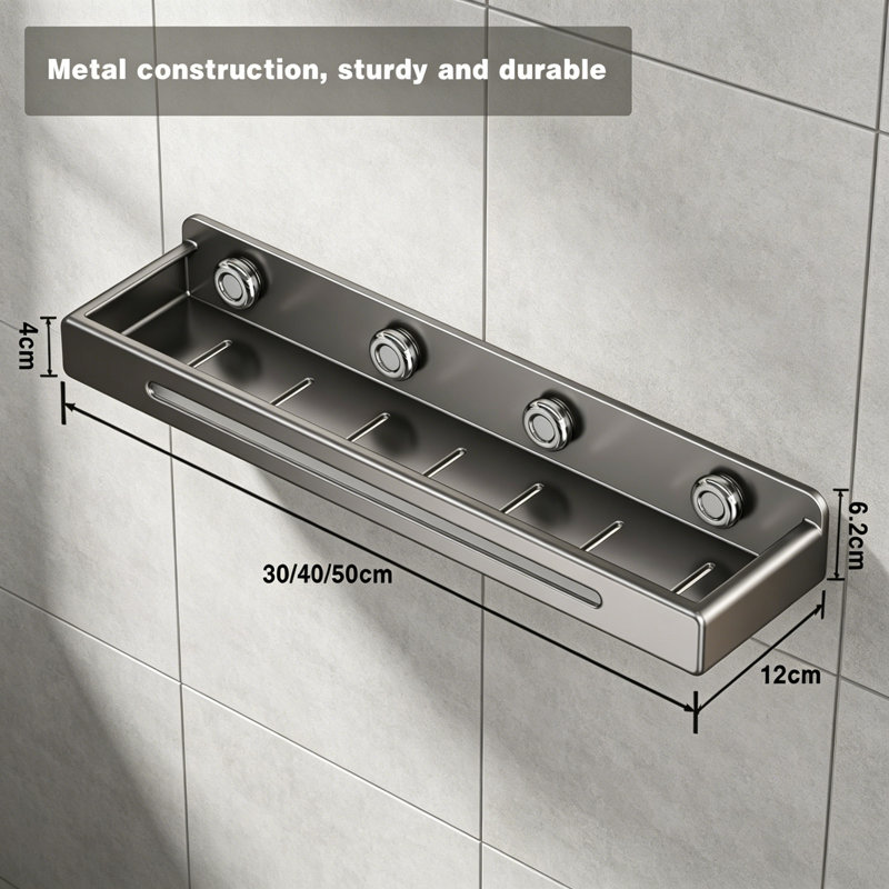 Carbon Steel Wall Bathroom Shelves