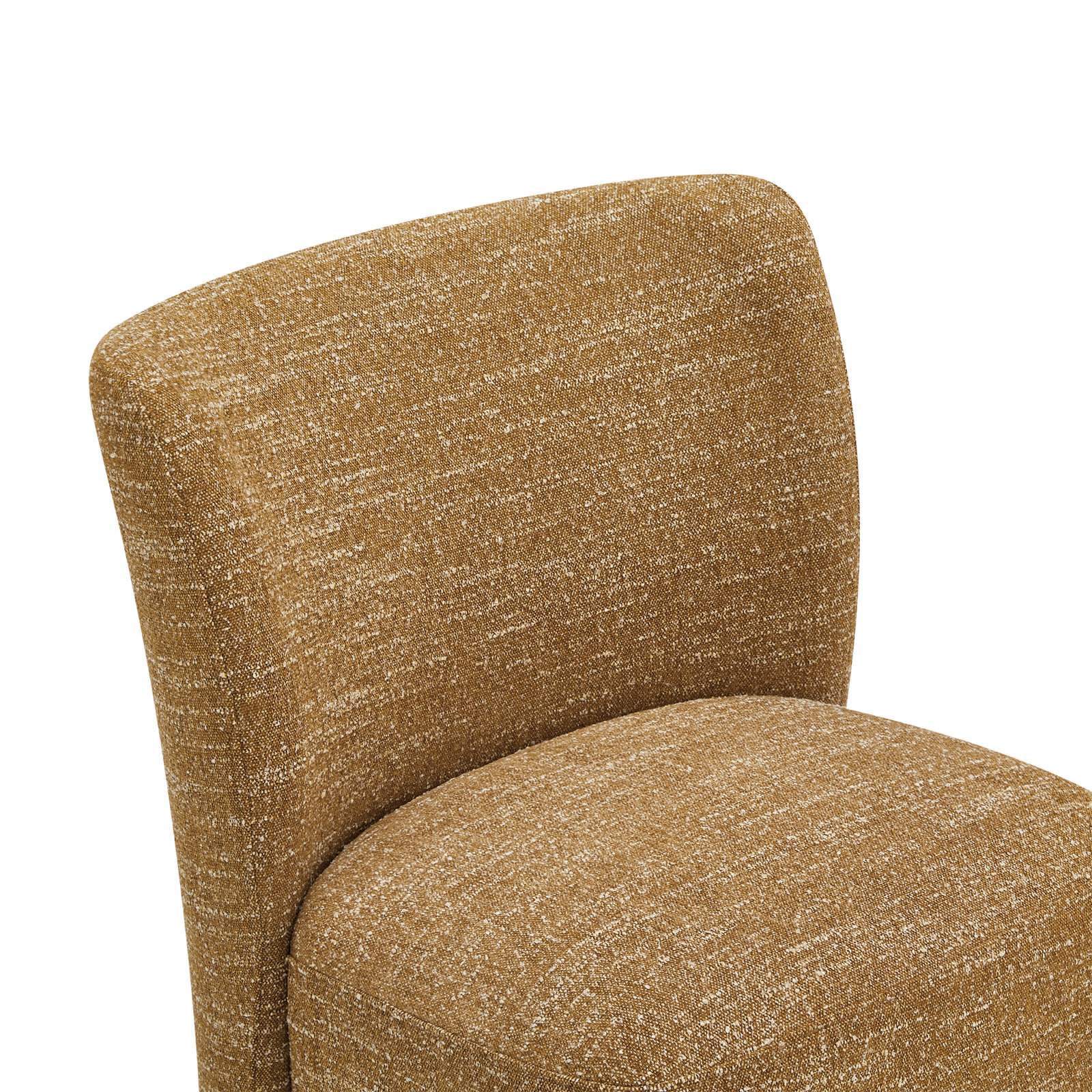 Madie Upholstered Dining Chair, Mustard