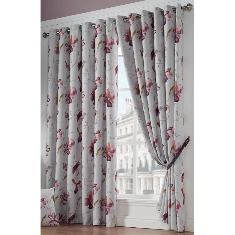 Alburtis Blackout Curtain Pair, Width 168 x Drop 229cm