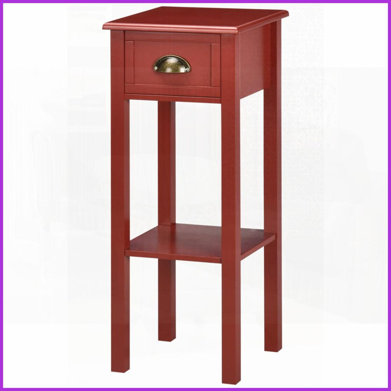 Table basse à 2 niveaux avec rangement HOMcom, panneau de fibres à densité moyenne conçu pour le salon / la chambre à coucher, peu encombrant Stable