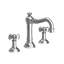 Jacobean Widespread Bathroom Faucet with Drain Assembly-734744489