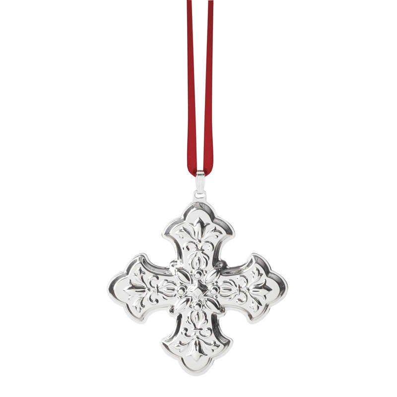 2025 Annual Christmas Cross Sterling Ornament