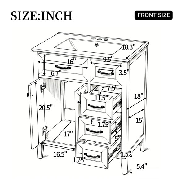Dimensions du produit