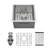Undermount Kitchen Sink Single Bowl