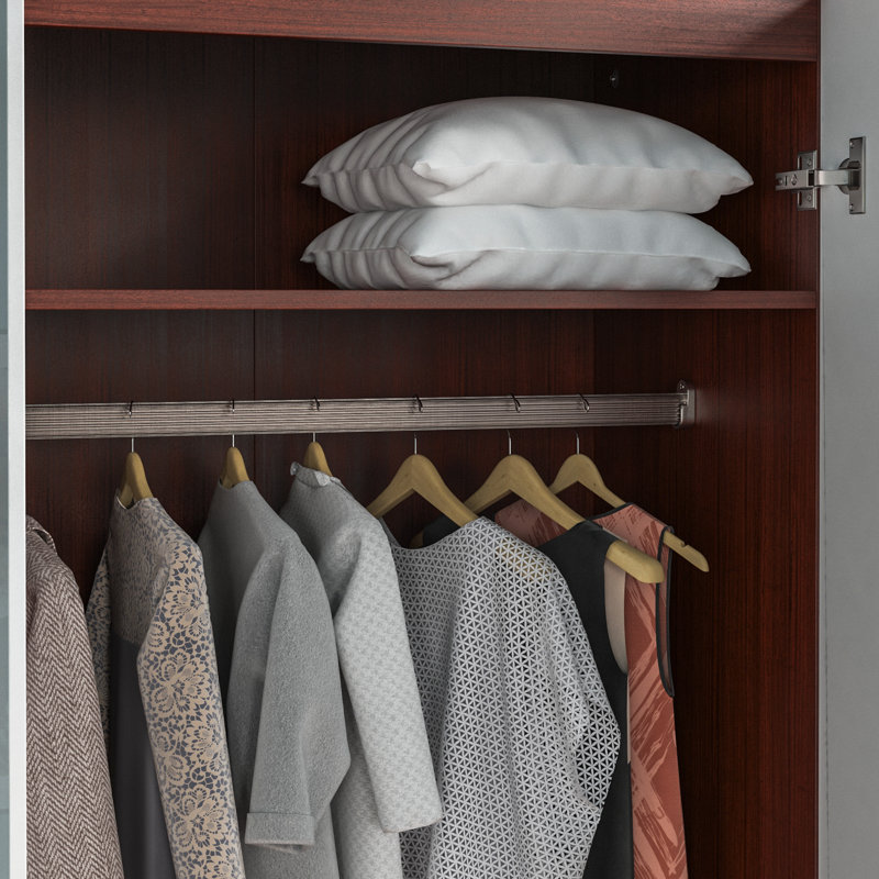 Arkadij Piece Bedroom Set, Walnut & White