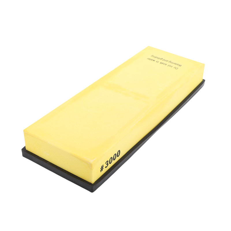 Knife Sharpening Stone, 3000 Grit Whetstone with Anti Slip Base