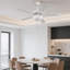 Ventilateur de plafond 52 po Amantha-453447991