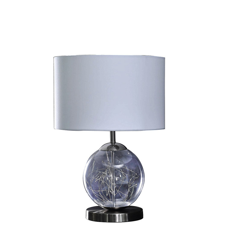 Lampe de table Mid-Century en métal 20,5 "In Athena