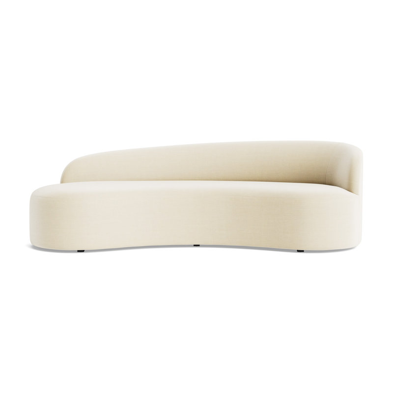 Sofia Right Arm Sofa, Performance Linen - Cream