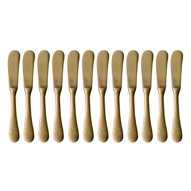 Coccodrillo Flatware, Ice Gold