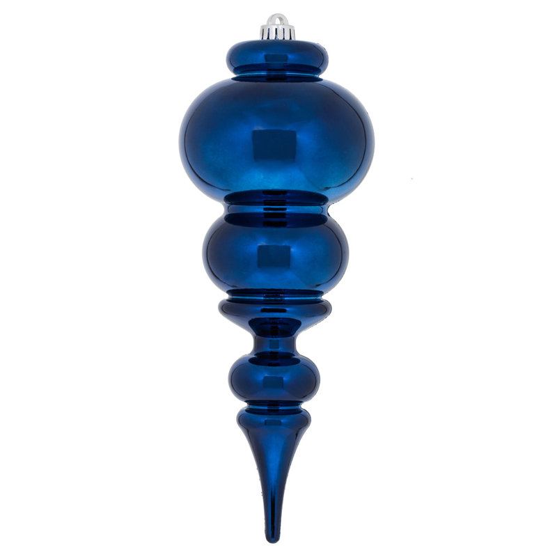 Ornement de Noël 14 po faîteau, Bleu minuit