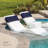 In-Pool and Outdoor Patio Side Table - Use In Water up to 9" Deep or On Patio, All Weather Construction-1991098698-1991098699