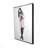 Woman Spring Look - Framed Canvas for Living Room Decor-119951130