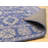 Céline Rustic Oriental Blue Hand Tufted Wool Traditional Area Rug-28666545
