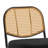Upholstered Swivel Counter Stool With Rattan Backrest-1282506434-1282506435