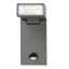 Rubinstein Dark Matte Anthracite 15.1cm H Integrated LED Outdoor Armed Sconce