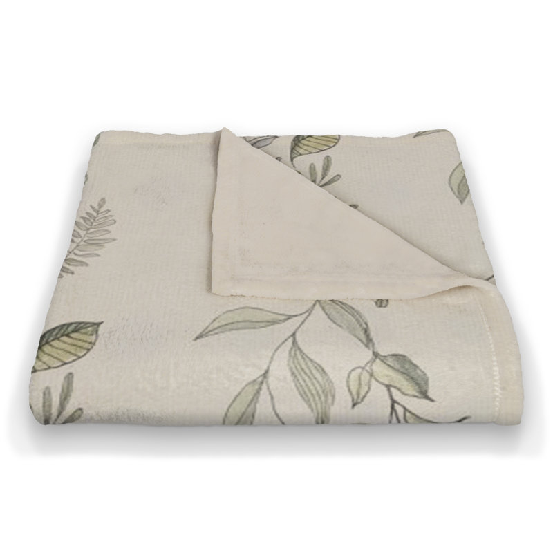 Hand Woven Throw Blanket, White