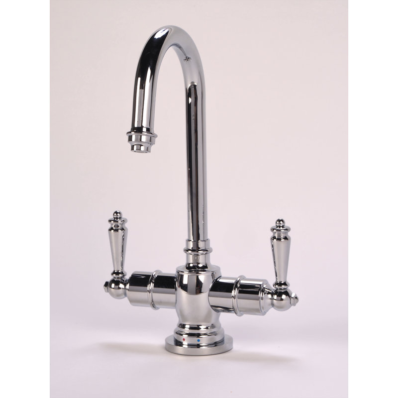 Distributeur d’eau chaude et froide c-bec filtrant, Chrome