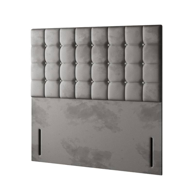 Galarza Divan Bed Base, Double (4'6), Charcoal, 4 Drawers