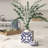 Decorative Square Ceramic Ginger Jar with Lid-1035544940
