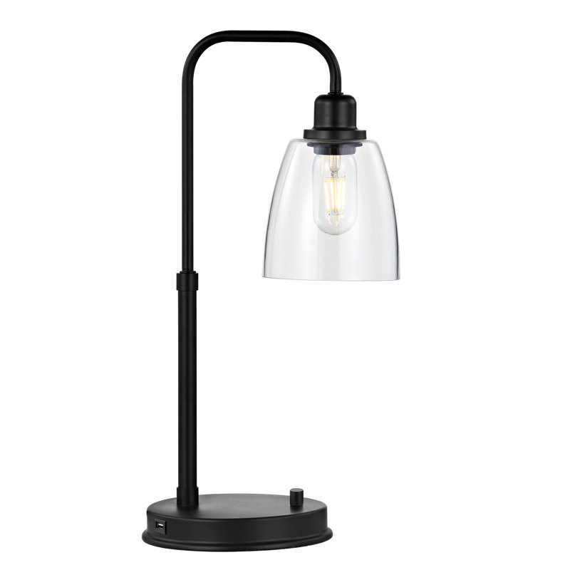 KASHTON IRON TABLE LAMP W/ USB PORT
