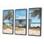 «Beachside Cottage Charm II - Coastal Windows», art mural-790502871-790502865