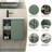 20" Wall Mounted Small Bathroom Vanity with Integrated Sink, Faucet, Drain-724009171