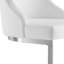 Danual Upholstered Counter Stool with Metal Frame-695365391