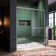 50"-54" W X 72" H Semi-Frameless Double Sliding Shower Door