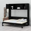 Lit escamotable avec armoires de rangement-1810697992