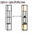 Mikyle 61.5'' LED Column Floor Lamp