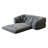 Anchondo Velvet Convertible Sleeper Sofa-1343359783-1347334713