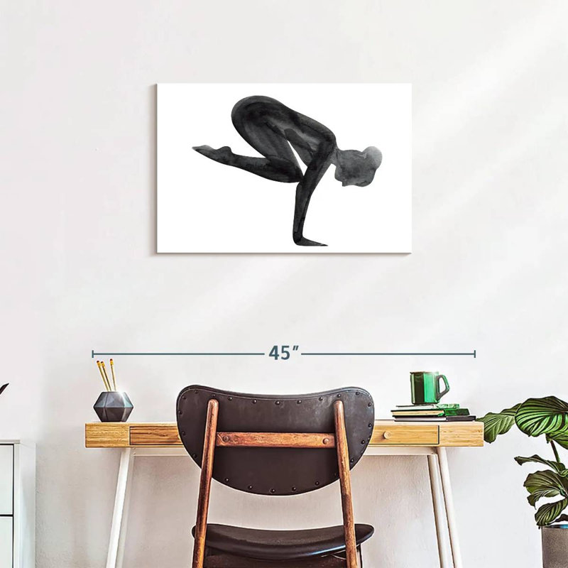 Kerrick Yoga Asana Pose, H 20 po x l 30 po