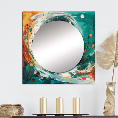 Miroir spiralé de mariage électrique I - abstrait