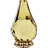 9" Long Acrylic Drop W/Polyester Tassel Hanging Ornaments - Set of 12-100693144