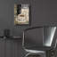 «Coffee Art A» par Jean Plout, art mural en verre acrylique, 12 po x 16 po-132493089
