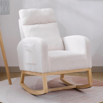 Chaise berçante d'appoint Teddy