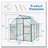 Green-6 x 8 FT Outdoor Patio Greenhouse-120352654-120352656