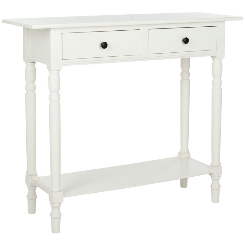 Barrackville 38'' Console Table, White