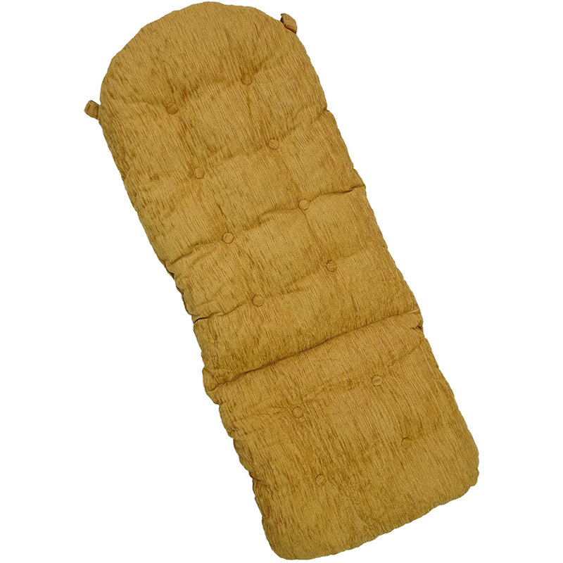 Chaise berçante Anairis, Brun clair, Beige clair
