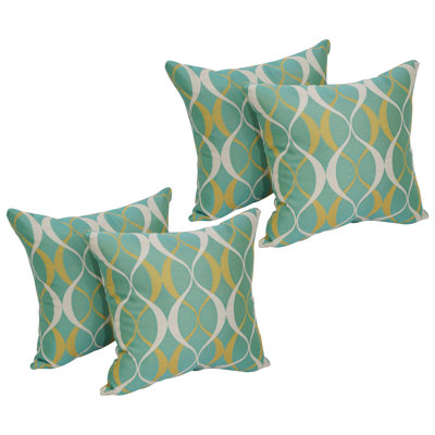 Housse et insert de coussin carré extérieur Premium Premium Jacquard
