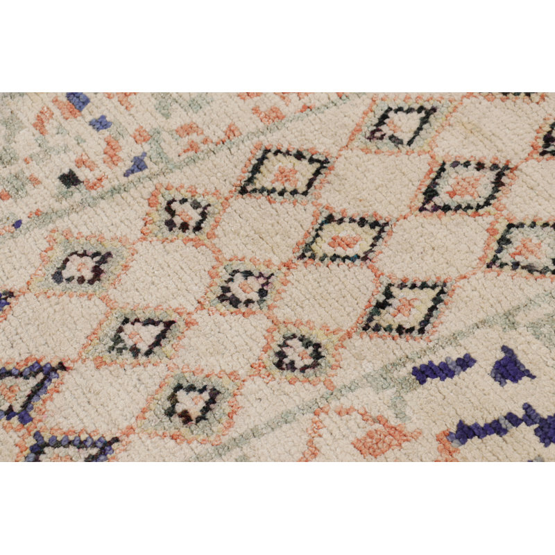 One-of-a-Kind 3'1"X3'4" Hand Knotted Area Rug