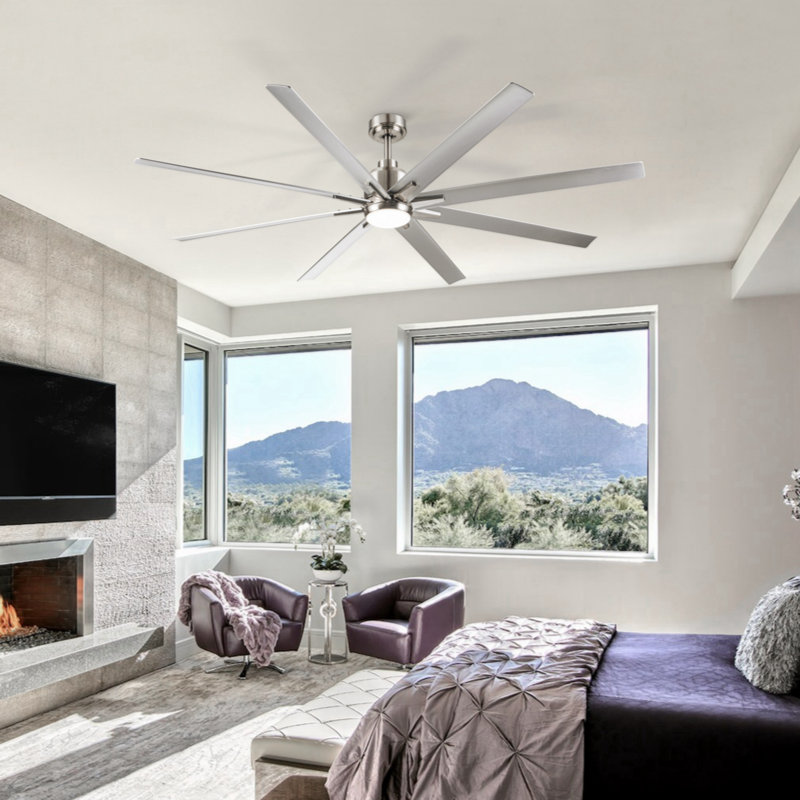 Kiyono 72'' Ceiling Fan with LED Lights