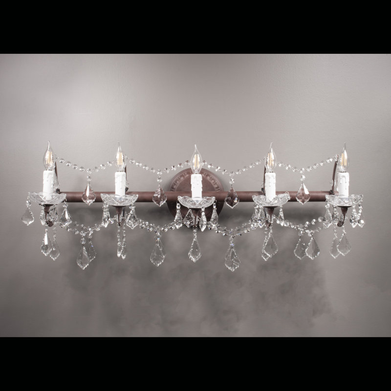 Lampe murale bougie 7 lumières Rodrigues