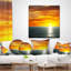Coussin décoratif eaux de soleil sur mer magnifique shore-29891268-29891272