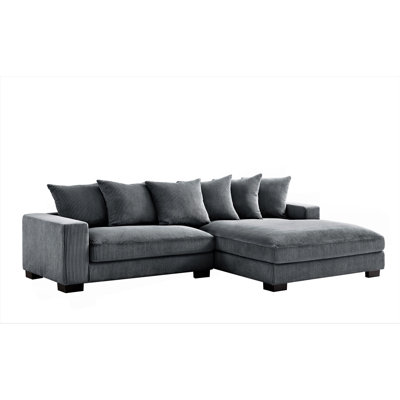 Oversized Two-Piece Sectional Couches