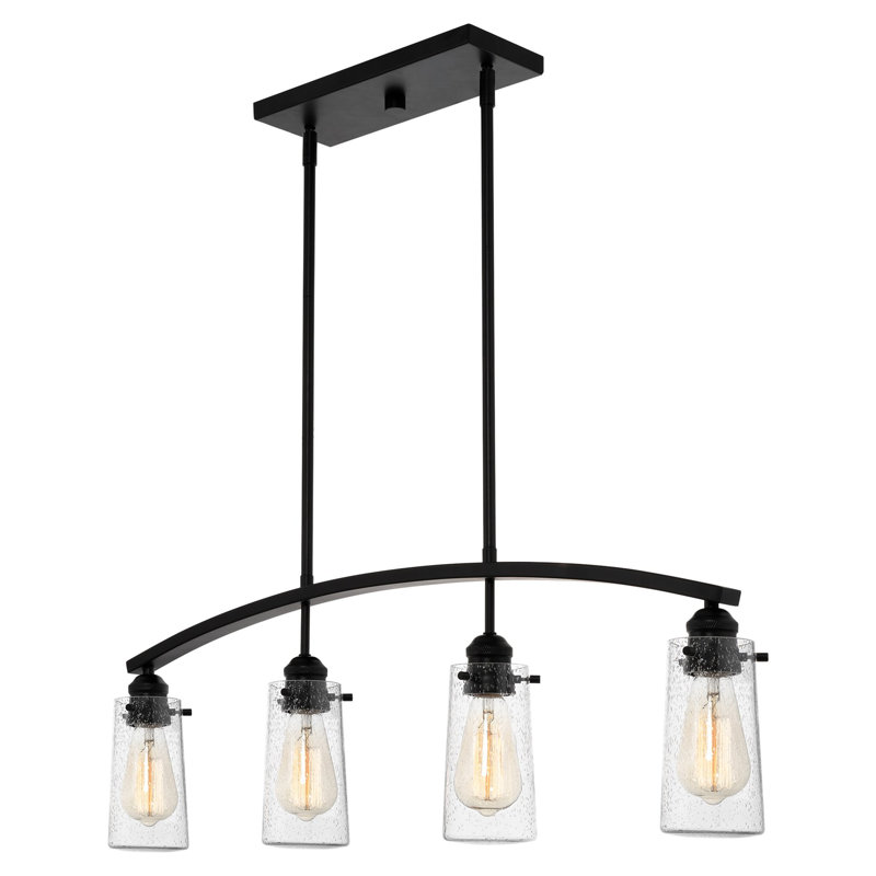 Luminaire pour îlot de cuisine 4 lumières Gro 33