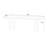 62.99" Black Rectangular Solid Wood Dining Table-2093312486