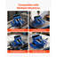 Cross Slide Drill Press Vise, 6 Inch Jaw Width, 2 Way X-Y Axis Bench Vise, 5.7 Inch Max Jaw Opening, Heavy Duty Cast Iron, Workbench Vice Clamp, for Woodworking Drilling CNC Milling Machine